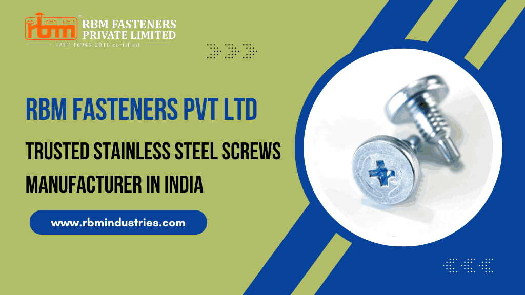 Stainless Steel Screws Manufacturer in India