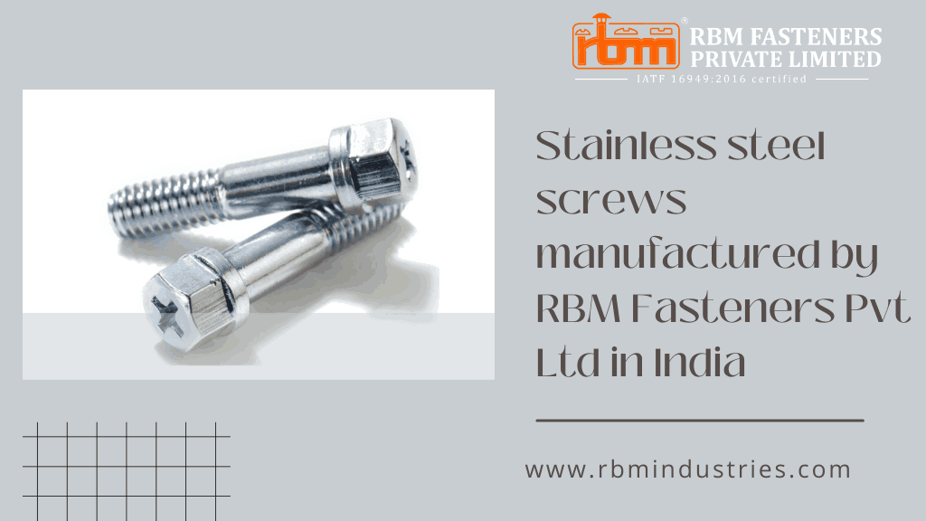Stainless Steel Screws Manufacturer in India